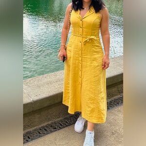 Elie Tahari linen dress